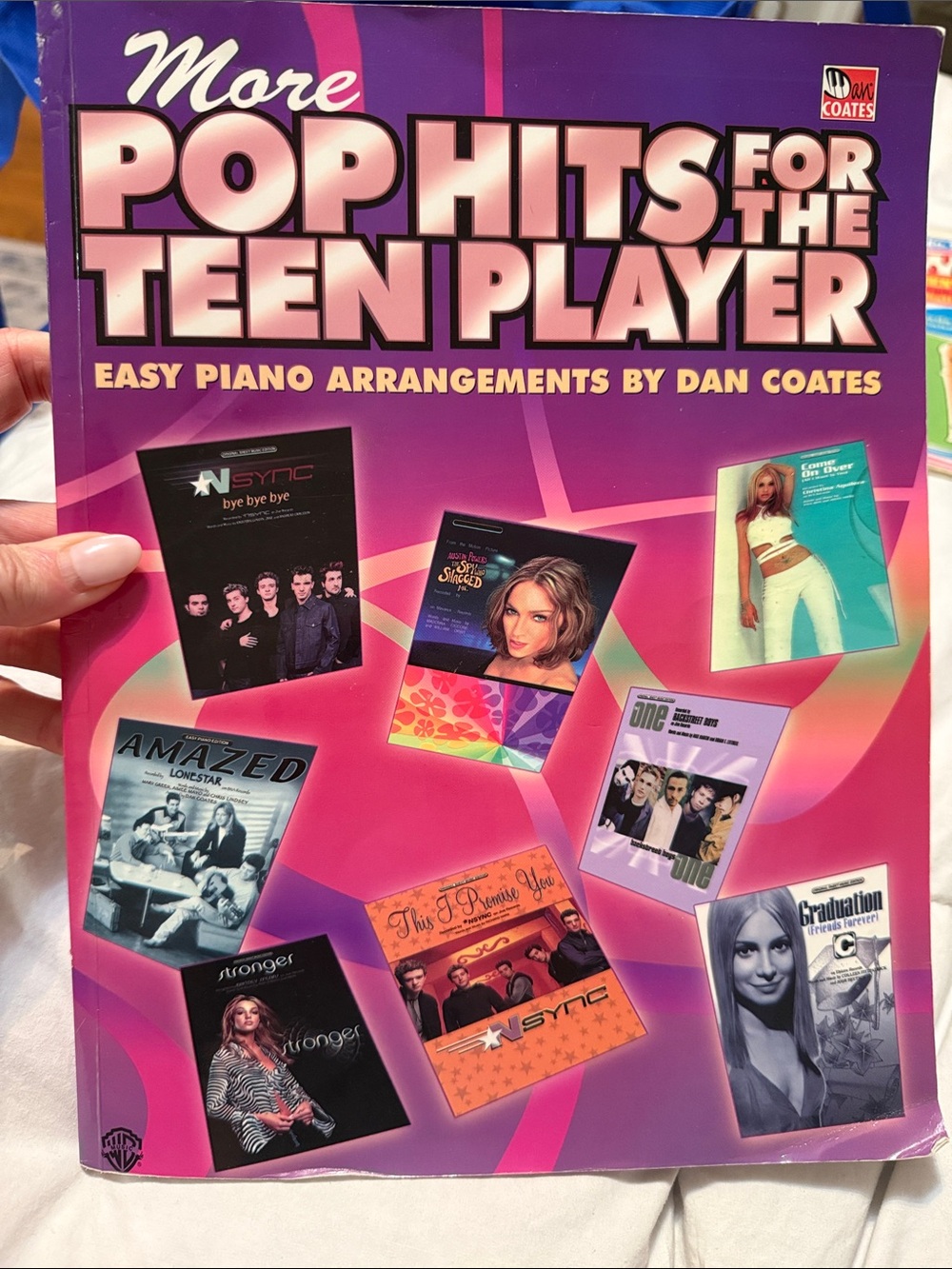 Warner Bros. Pop Hits for the Teen Player – Pink and Purple Cover